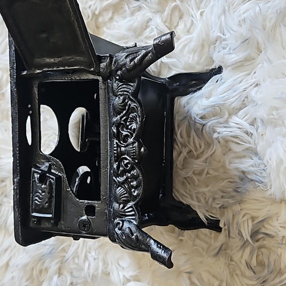 Vintage salesman model stove. Cast iron and tin - Picture 6 of 7